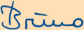Bruno — Unterschrift